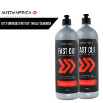 Kit 2 Unidades Polidor para Corte Fast Cut 1KG Autoamerica