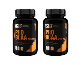 Kit 2 unidades Pro Bcaa Voxx 2400mg 100 capsulas