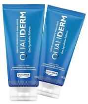 Kit 2 unidades qualiderm creme hidratante para maos - 140g