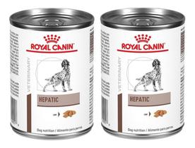 Kit 2 Unidades Ração Úmida Hepatic 420g Lata Royal Canin Kit 2 Unidades Ração Úmida Hepatic 420g Lata Royal Canin