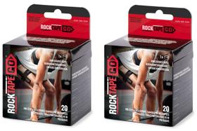 Kit 2 Unidades Rocktape Kinesiology Tape Bandagem Bege 5mx5cm Kit 2 Unidades Rocktape Kinesiology Tape Bandagem Bege 5mx5cm