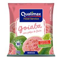 Kit 2 Unidades Suco em Pó Refresco 1Kg Qualimax Faz até 10 Litros - Food Service Adoçado / Vitamina C Sabor:Goiaba Kit 2 Unidades Suco em Pó Refresco 1Kg Qualimax Faz até 10 Litros - Food Service Adoçado / Vitamina C Sabor:Goiaba