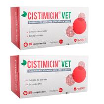 Kit 2 Unidades Suplemento Alimentar para Cães e Gatos Cistimicin Vet 15g (30 comprimidos) - Avert