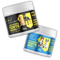 KIT 2 UNIDADES Suplemento Cachorro Forte Premium Pelo e Derme Nutrição Essencial, Brilho da Pelagem e Suporte às Defesas Caninas VeterinUp
