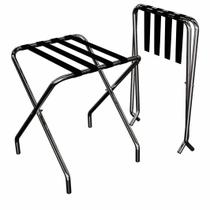 Kit 2 Unidades - Suportes Malas Inox Polido Sem Rodas