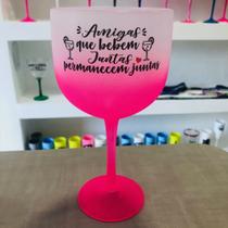 Kit 2 unidades taça de gin Melhores Amigas Kit 2 unidades taça de gin Melhores Amigas