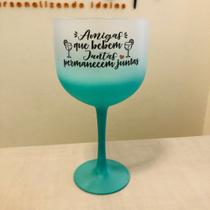 Kit 2 unidades taça de gin Melhores Amigas