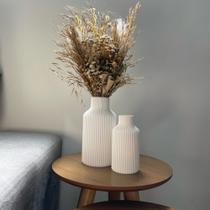 Kit 2 unidades Vaso Decorativo Nórdico Minimalista Kit 2 unidades Vaso Decorativo Nórdico Minimalista