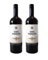 Kit 2 Unidades Vinho Tinto Bordo Suave San Martin 1lt Kit 2 Unidades Vinho Tinto Bordo Suave San Martin 1lt