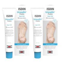 Kit 2 Ureadin Podos Gel Oil Hidratante Isdin Foot Care Repara e Hidrata 80,25g