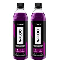 Kit 2 V-FLOC Vonixx 500ml Concentrado Limpeza pesada carros Kit 2 V-FLOC Vonixx 500ml Concentrado Limpeza pesada carros