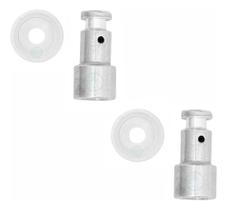 Kit 2 Válvula Pino + 2 Anéis Vedação Panela Pressão Elétrica