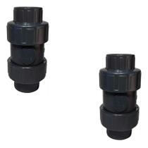 Kit 2 Válvulas Retenção De Mola (juntas Epdm) Pn16 50mm Kit 2 Válvulas Retenção De Mola (juntas Epdm) Pn16 50mm