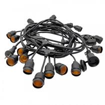 Kit 2 Varal Cordão De Luzes Led Com 5 Metros + Lampada Kit 2 Varal Cordão De Luzes Led Com 5 Metros + Lampada