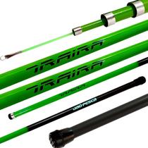 Kit 2 Varas Telescópicas Gomo Longo JP Traira Verde LT/JF