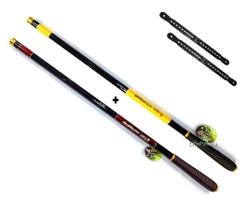 Kit 2 Varas Telescópicas Ignitius Carbon Xingu - 3,60 Metros