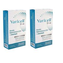 Kit 2 Varicell Duo 30 Cpr Varizes E Hemorroidas-Farmoquímica