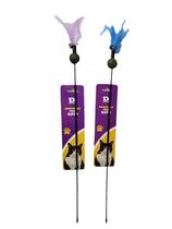 Kit 2 Varinhas Pet 65cm C/ Bola Catnip E Penas Para Gatos Adicionar aos favoritos
