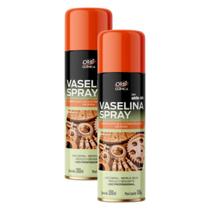 Kit 2 Vaselina Liquida Spray Lubrificante Uso Geral Orbi 300ml