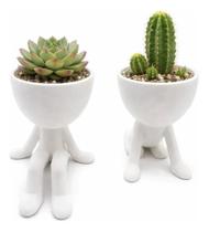 Kit 2 Vasinhos Decorativo Robert Decoração Criativa