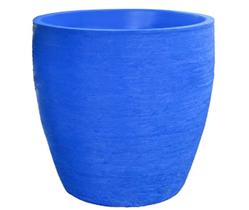 Kit 2 Vaso Planta 40x40 Oval Moderno Polietileno