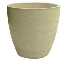 Kit 2 Vaso Planta 40x40 Oval Moderno Polietileno