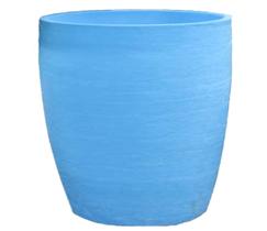 Kit 2 Vaso Planta 40x40 Oval Moderno Polietileno