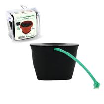 Kit 2 Vasos AutoIrrigável com Tampa Dispositivo Liberação Lenta Acoplável Rega Fácil Super Prático 300 ml Ideal Para Plantas Jardim Horta Kit 2 Vasos AutoIrrigável com Tampa Dispositivo Liberação Lenta Acoplável Rega Fácil Super Prático 300 ml Ideal Para Plantas Jardim Horta