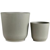 Kit 2 Vasos Para Planta Cachepot Decorativo de Mesa Kit 2 Vasos Para Planta Cachepot Decorativo de Mesa