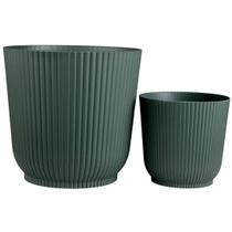 Kit 2 Vasos Para Planta Cachepot Decorativo de Mesa