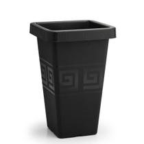 Kit 2 Vasos para Plantas Quadrado Grande Resistente 29,5L