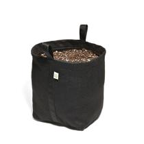 Kit 2 Vasos Plantas Frutíferas Feltro 30 Litros Alças Preto