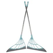 Kit 2 Vassoura Mágica Mop Rodo Vidro Cozinha Banheiro Esfregão Escritório Limpeza Piso Fácil Multiuso Casa Cozinha Azulejo
