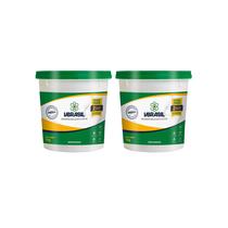 KIT 2 Vbrasil Impermeabilizante 1kg Para Concreto E Cimento