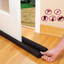 Kit 2 Veda Porta Impermeável Rolinho 80cm e 90cm Protetor Contra Insetos e Poeiras