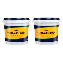 Kit 2 Vedalaje Líquido 3,2 Litros Vbrasil Impermeabilizante