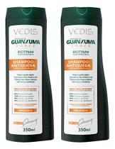 Kit 2 vedis shampoo guanxuma force secos 350ml