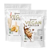 Kit 2 Vegan Protein 837g Banana + Panettone de Choco