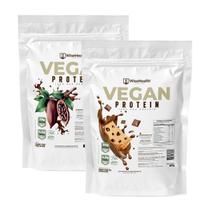 Kit 2 Vegan Protein 837g Cacau e Choco + Panettone de Choco