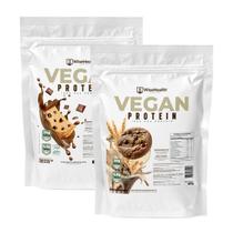 Kit 2 Vegan Protein 837g Cookie Maltado + Panettone de Choco