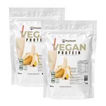 Kit 2 Vegan Protein - Proteína Vegana Banana 837g