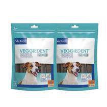 Kit 2 Veggiedent Fresh Para Cães Pequenos 5 a 10 kg - Virbac