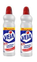 Kit 2 Veja Limpador Para Limpeza Pesada Cloro Ativo 500Ml