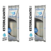 Kit 2 Vela Filtro de Barro Esterilizante Tripla Ação Stéfani São João - Stefani