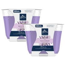 Kit 2 Vela Perfumada Relax Lavender Glade Home Fragrance 192g cada Kit 2 Vela Perfumada Relax Lavender Glade Home Fragrance 192g cada