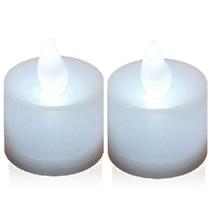 Kit 2 Velas Eletrônica Decorativa Luz Led Decoração