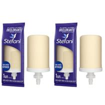 Kit 2 Velas Para Filtro Barro Stefani São João Declorante Carvão Ativado