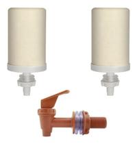 Kit 2 Velas Tripla Ação com Nitrato de Prata + Torneira São João