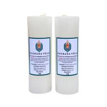 Kit 2 velas votiva 7 dias 260g (branca)