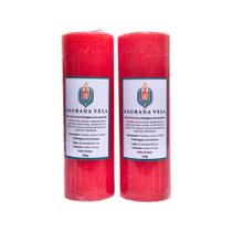Kit 2 velas votiva 7 dias 260g (vermelha) Kit 2 velas votiva 7 dias 260g (vermelha)
